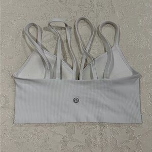 lululemon athletica White Sports Bra